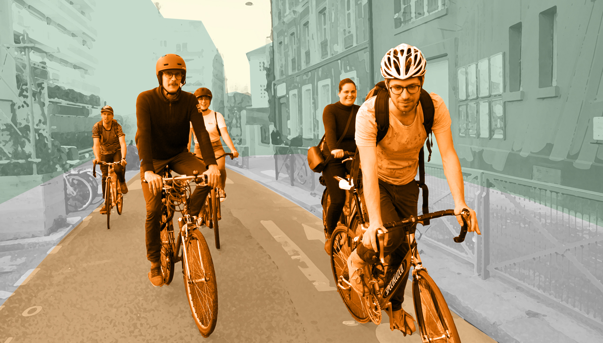 animation vélo en groupe paris cocyclette