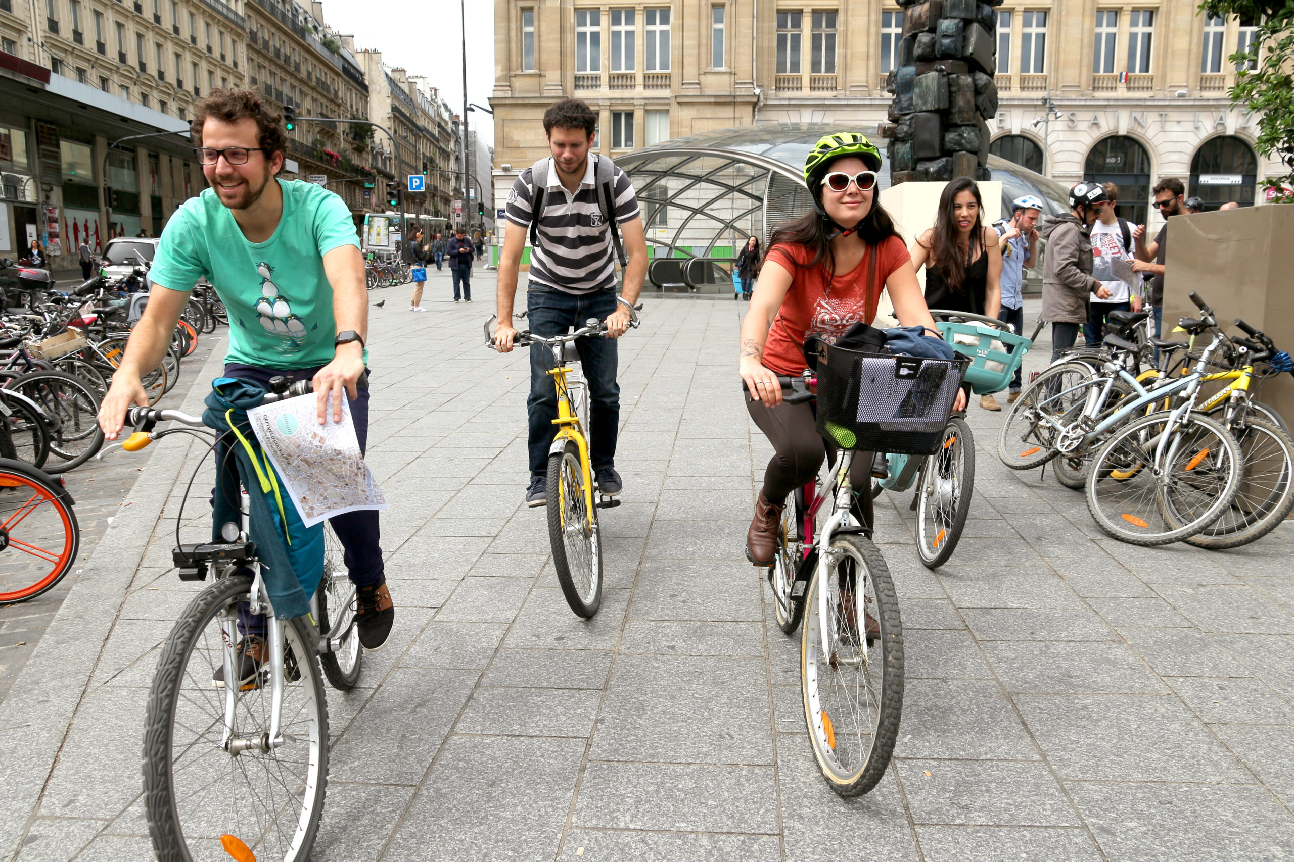 cocyclette jeu de piste à vélo teambuilding cohésion équipe lien salariés