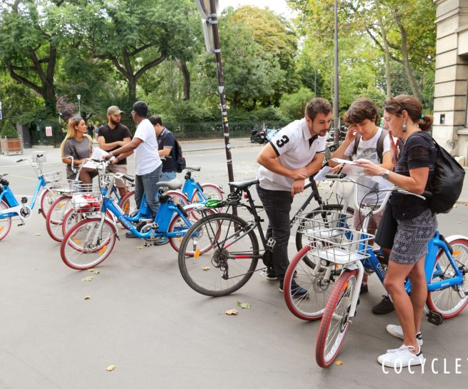 cocyclette defi jeu de piste paris rue groupe jeu