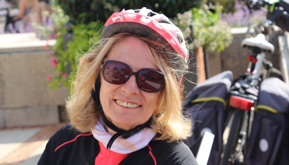 Corinne bénévole Cocyclette